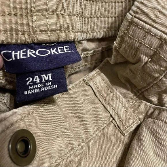 Cherokee 18-24 months khaki shorts - Picture 3 of 3